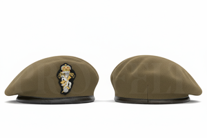 Classic Custom Color Wool <b>Beret</b> Cap OEM Embroidered Badge Design Adjustable Flat Top Hat For Outdoor Junior Senior Uniform - Product Image 4