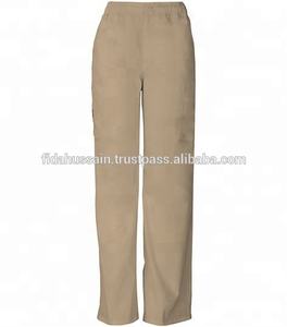 Pantalon de travail en coton pour femmes Facile à laver avec les mains et la machine Meilleure qualité Pantalon de travail personnalisé pour femmes Style de travail - Product Image 2