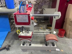 New Pneumatic Cap <b>Heat</b> <b>Press</b> <b>Machine</b> (Metal) <b>Heat</b> Transfer Equipment for Custom Logo Hat Printing - Product Image 1