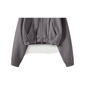 Vestido de Sudadera Casual de Invierno para Mujer, Personalizado, de Algodón/Fibra de Bambú, Ecológico, Transpirable, Resistente al Viento, con Estampado en Relieve, Talla Grande - Product Image 3