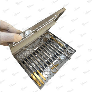 Juego de Instrumentos de Acero Inoxidable, Manual, Certificado CE, Reutilizable, Profesional, Kits de Microcirugía Oral Dental - Product Image 5