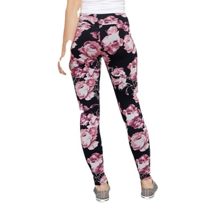 Increíble diseño de moda logo material Mujeres Sublimación Leggings transpirable duradero Deporte Correr Mujeres Sublimación Leggings - Product Image 4