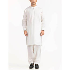 <b>Men's</b> Traditional Shalwar Kameez 2026 Designer <b>Kurta</b> Pajama Set High Premium Cotton Ethnic Clothing Quick Dry Factory Price - Product Image 1