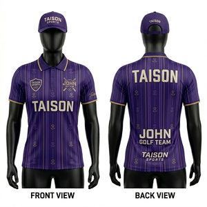 เสื้อกอล์ฟผู้หญิง 190 GSM ผ้าโพลีเอสเตอร์ผสมสแปนเด็กซ์ ระบายอากาศได้ดี ลายดอกไม้ สีฟ้าครีม โปโล ปักโลโก้ตามสั่ง พิมพ์ลาย พรีเมียม - Product Image 5