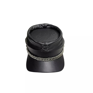 Gorra Fiddler con Detalle de Botón Metálico Personalizado, Gorra Promocional con Etiqueta Personalizada, Gorra Fiddler de Alto Rendimiento, Gorra de Fábrica - Product Image 2