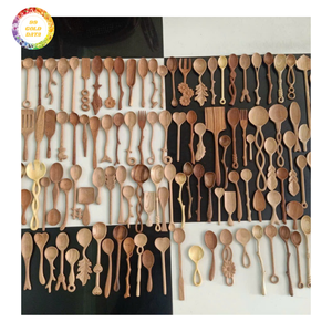 ช้อนไม้เครื่องมือทำอาหารในครัวสำหรับการเตรียมและเสิร์ฟอาหาร - Product Image 5