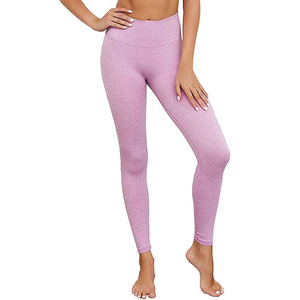 Conjunto de Yoga de Alta Calidad, Cintura Elástica Delantera Sólida, Transpirable, Ligero y de Secado Rápido - Product Image 3