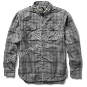 Chemise en flanelle de coton respirante pour adultes, homologuée CE, pour la course à moto, doublée d'aramide, protections hivernales - Product Image 2