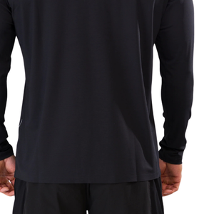 Camisa Negra de Manga Larga para Hombre, Cómoda, de Algodón Premium, Informal, Elegante, Deportiva, a la Moda, para Gimnasio, Venta al por Mayor - Product Image 6