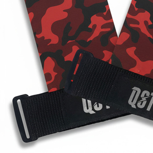 Poignées de musculation en cuir QST avec support de poignet rembourré, antidérapantes, pour entraînement de force en salle de sport, vente en gros, logo personnalisé, OEM - Product Image 3