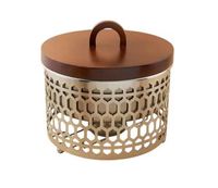 Chauffe-Plat en Acier Inoxydable Style Marocain pour Buffet, Réchaud de Service pour Traiteur, Hôtel, Restaurant, Banquet 33cm