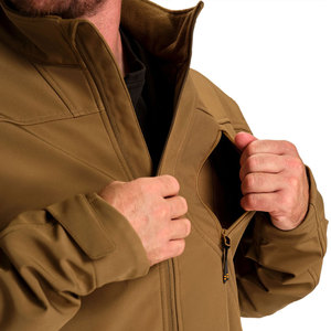 Veste en polaire rouge pour homme, col zippé, respirante, décontractée, pour l'automne, coupe classique, en polyester - Product Image 6
