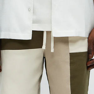 Casual Outdoor Activities Travel Comfort 2026 <b>Men</b> Color Block <b>Shorts</b> With Custom Logo Design For Wholesale Buyers OEM Service - Product Image 2