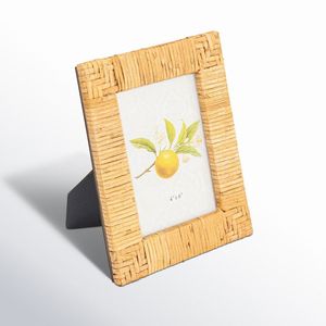 Cadre photo en rotin de design haut de gamme, cadre photo en rotin tressé, cadre photo en rotin naturel, prix de gros direct usine - Product Image 4