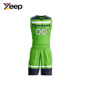 Uniforme de Baloncesto Personalizado para Hombre XEEP XC-BU-60 de Alta Calidad, Alto Rendimiento, Ligero, Transpirable y con Transferencia de Calor - Product Image 2
