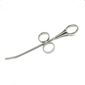 Seringue et injecteur pour greffe d'os courbés 3 mm, instruments d'implantation manuels en acier inoxydable réutilisables, sans rouille, CE MOL Classe I SurgiRight - Product Image 1