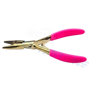 Pinza Profesional para Cierre de Extensiones de Cabello |   Alicate para Crimpar Anillos Micro |   Alicates de Instalación de Anillos Nano con Microperlas de Acero Inoxidable - Product Image 5