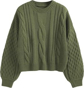 Pull tricoté décontracté et ample pour homme W9592Y Knzhee Industry, 100 % coton, anti-plis, anti-boulochage, respirant, fin, pour l'hiver - Product Image 5