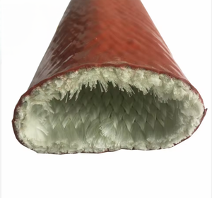Manchon ignifuge en fibre de verre et silicone résistant à la corrosion et au feu - Product Image 1