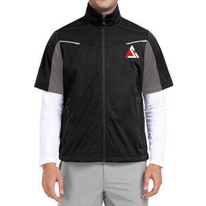Chaqueta Deportiva de Alta Calidad Ecológica para Béisbol, de Secado Rápido, con Cierre, Manga Corta, para Hombre - Product Image 1