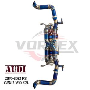 Système d'échappement Valvetronic avec soupape de contrôle en titane, silencieux Catback, son agressif pour les performances de course, Audi R8 V8/V10 4.2/5.2 - Product Image 2