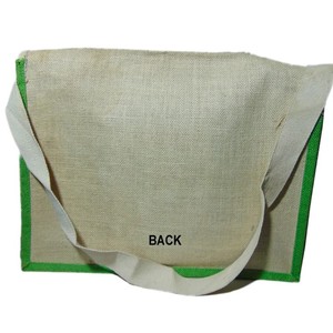 Multipurpose Jute <b>File</b> Bag – Natural Fiber Office Document Carry Bag for <b>Files</b>, Reports and Stationery - Product Image 1