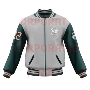 Chaqueta universitaria de béisbol Letterman Premium en cuero genuino morado y dorado con mangas Bomber con cuello levantado para la escuela - Product Image 1