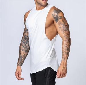 Men's Sleeveless Tank <b>Top</b> O-Neck Knitted 100% Polyester Washed Eco-Friendly Solid Color Breathable Casual Fit <b>Maroon</b> - Product Image 6