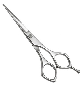 Professional Adjustable Stainless Steel Straight <b>Blade</b> Hair Shears Finger Rest Super Cut Sharp for Beauty Salons Paper Cutting - Product Image 4