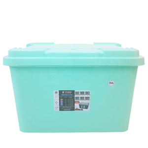 Best-Selling 150L Food Grade Durable <b>Rolling</b> Storage Container PP Plastic <b>Box</b> for Home Office or Warehouse Organization - Product Image 2
