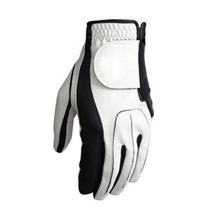 Gants de golf personnalisés en cuir de mouton véritable, fabrication OEM, accessoires, prix de gros, gants de golf respirants pour adultes 2026 - Product Image 2