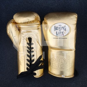 <b>Hot</b> Selling Customizable No Boxing No Life Boxing Gloves Professional Laced Top Grade Cowhide Leather Thick 4-Layer Padding - Product Image 1