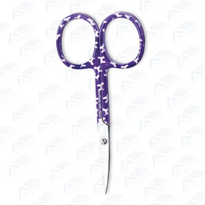 Precision Safety Trimming Scissors for Men Professional Moustache and Facial Hair Beard Trimming <b>Safe</b> <b>Tools</b> Purple - Product Image 3