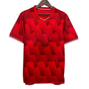 Uniforme de Fútbol para Hombre de Último Diseño, Color y Logotipo Personalizados, Transpirable, Antibacteriano, de Secado Rápido, 100% Poliéster, Deportivo - Product Image 1
