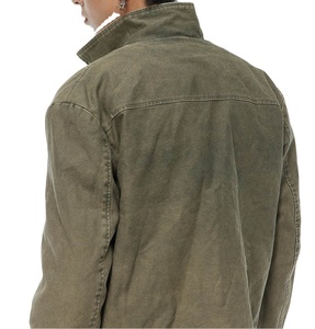 Highstreets Style Embroidered OEM New Design Good Quality Casual Coats Outdoor <b>Worker</b> <b>Jacket</b> for Man - Product Image 2