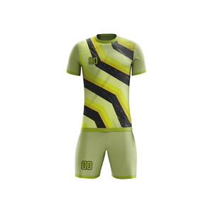 Tenues de football personnalisables par sublimation, respirantes, à séchage rapide, ensemble maillot et survêtement de football pour l'entraînement - Product Image 5