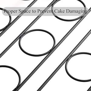 ที่วางไอศกรีมโคน 20 หลุม แบบไม่ติดกระทะ สำหรับอบคัพเค้ก โคนไอศกรีม ถาดใส่ขนม ทำจากโลหะ - Product Image 3