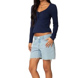 Camiseta Urbana para Mujer, Camisetas de Moda al por Mayor, Camiseta para Mujer, Tops para Mujer, Camisetas para Mujer - Product Image 5