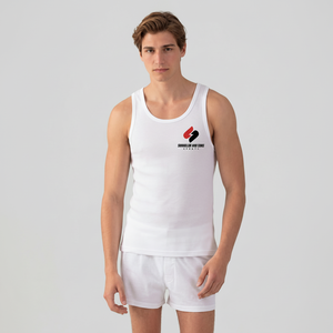 <b>Men</b> Custom Logo Plus Size Cotton Gym <b>Stringer</b> Tank Top Breathable Fitness Workout Athletic Training Sleeveless <b>Vest</b> <b>Men</b> Wear - Product Image 1