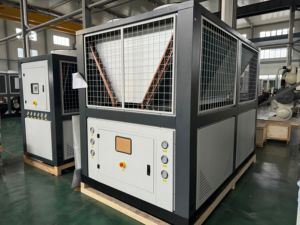 Tobel công nghiệp hóa chất-5deg C 150HP làm mát bằng không khí vít Propylene Glycol Máy làm lạnh Hệ thống trượt băng <span class=keywords><strong>Ice</strong></span> <span class=keywords><strong>Rink</strong></span> Máy làm lạnh - Product Image 3