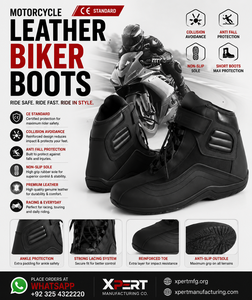 Servicio OEM, Botas de Motociclismo Transpirables de Última Tendencia, Zapatos de Carreras Personalizados con Color y Diseño a Medida, para Todas las Temporadas - Product Image 1