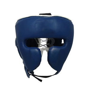 Ensembles d'entraînement de boxe en cuir de haute qualité à prix abordable avec logo personnalisé, gants rembourrés EVA/PU, casque de protection, protège-guêtres pour combattants MMA - Product Image 4