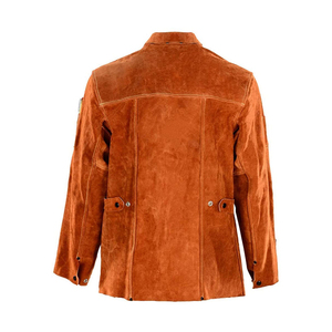 Chaqueta de Soldadura de Alta Calidad Hecha de Cuero Dividido, Fabricante de Equipos de Seguridad para Soldadores de Primera Calidad en Pakistán - Product Image 2