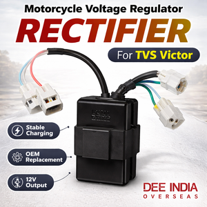 Regulador de Voltaje para Motocicleta, Rectificador para TVS Victor |   Regulador de Carga de 12V, Reemplazo OEM - Product Image 2