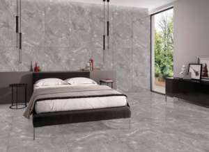 กระเบื้องพอร์ซเลนแผ่นใหญ่คุณภาพสูง เงาหรู ขนาด 800x1600 1200x1800 750x1500 มม. สำหรับปูพื้นและผนังในโครงการหรูหรา - Product Image 2