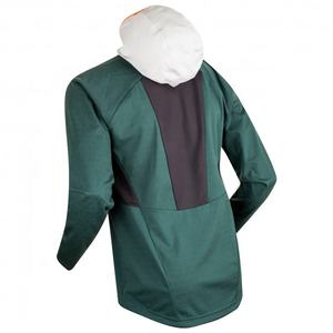 Sportar International's Hot Selling Men's Soft Shell Jacket Zipper <b>Colour</b> <b>Block</b> Design with Hood and Front Pockets for Spring - Product Image 5