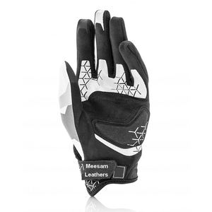 Guantes de Motociclismo de Cuero para Carreras, Modelos 2026, Protección Completa para las Manos, Transpirables - Product Image 1