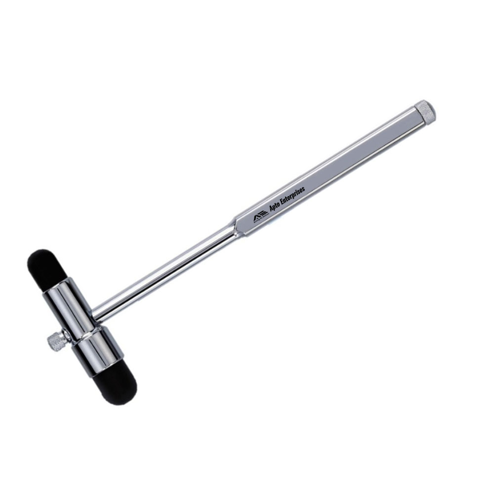 Clinical Medical-grade Percussion Hammer With Soft Rubber Tip Reliable Percussion Hammer Perfect for Reflex Testing