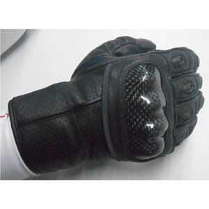 Gants de course en cuir pleine main de haute qualité, avec manchette longue, compatibles écran tactile, protection antidérapante, respirants pour le motocross - Product Image 6