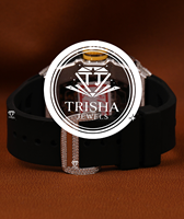 Nouvelle Montre de Luxe Originale Personnalisée Moissanite Diamant Hip Hop Demi-Sertie de Diamants Qualité Premium Nouvelle Arrivée
